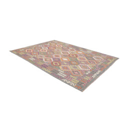 Rug Kilim Afghanistan 207x295 Grey Blue Yellow