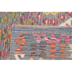 Rug Kilim Afghanistan 207x295 Grey Blue Yellow