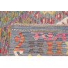 Rug Kilim Afghanistan 207x295 Grey Blue Yellow
