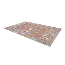 Rug Kilim Afghanistan 205x311 Muted Blue Lavend