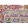 Rug Kilim Afghanistan 205x311 Muted Blue Lavend
