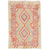 Tappeto Kilim Afghanistan 81x117 Crema Rosso Co