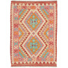Rug Kilim Afghanistan 84x117 Red Pink Cream Bei