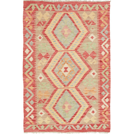 Rug Kilim Afghanistan 82x123 Terracotta Beige L