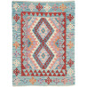 Rug Kilim Afghanistan 83x110 Light Blue Turquoi