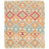 Tappeto Kilim Afghanistan 82x100 Beige Crema Co