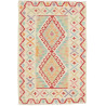 Tappeto Kilim Afghanistan 79x117 Crema Rosso Az