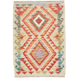 Tappeto Kilim Afghanistan 66x94 Beige Chiaro Ro