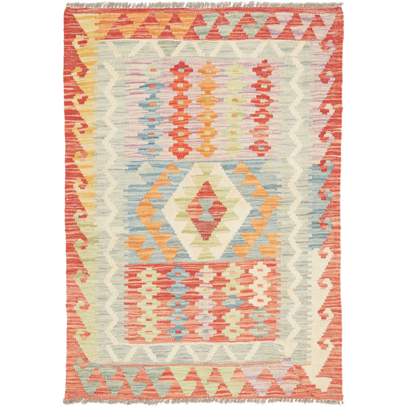 Rug Kilim Afghanistan 85x122 Terracotta Pastel