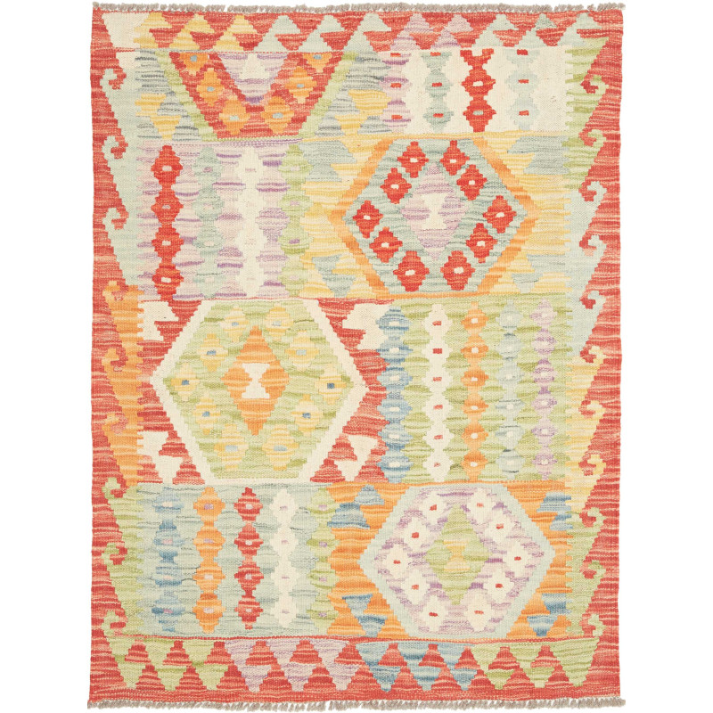 Rug Kilim Afghanistan 90x120 Multicolor Pastel