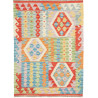 Tappeto Kilim Afghanistan 89x123 Blu Azzurro Ar