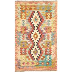 Tappeto Kilim Afghanistan 75x125 Arancione Terr