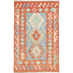 Rug Kilim Afghanistan 85x130 Terracotta Orange