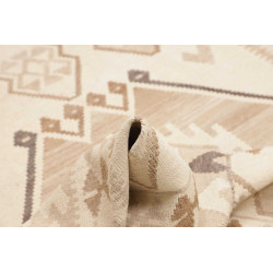 Tappeto Kilim Afghanistan 150x186 Crema Beige M