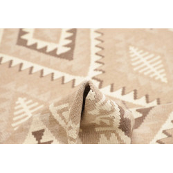 Tappeto Kilim Afghanistan 154x198 Beige Marrone