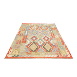 Tappeto Kilim Afghanistan 152x214 Beige Chiaro