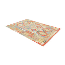 Tappeto Kilim Afghanistan 152x214 Beige Chiaro