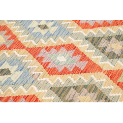 Tappeto Kilim Afghanistan 153x217 Arancione Ter
