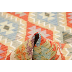 Tappeto Kilim Afghanistan 153x217 Arancione Ter