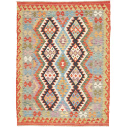 Tappeto Kilim Afghanistan 149x197 Multicolore A
