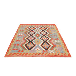 Tappeto Kilim Afghanistan 149x197 Multicolore A