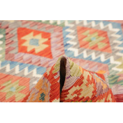 Tappeto Kilim Afghanistan 156x193 Rosso Arancio