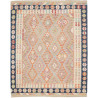 Tappeto Kilim Afghanistan 158x198 Beige Arancio