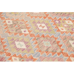 Tappeto Kilim Afghanistan 158x198 Beige Arancio
