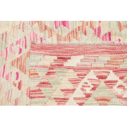 Tappeto Kilim Afghanistan 155x204 Crema Rosa Me