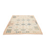 Tappeto Kilim Afghanistan 152x199 Beige Blu Cor