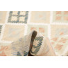 Tappeto Kilim Afghanistan 152x199 Beige Blu Cor