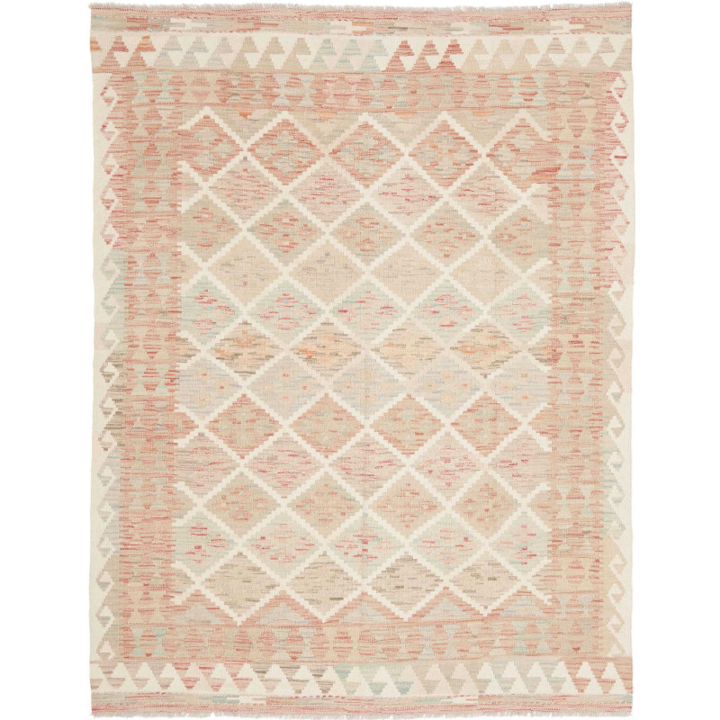 Tappeto Kilim Afghanistan 149x196 Crema Beige S