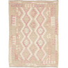 Tappeto Kilim Afghanistan 146x196 Beige Rosa Cr