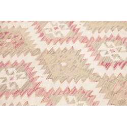 Tappeto Kilim Afghanistan 146x196 Beige Rosa Cr
