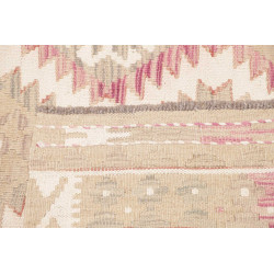 Tappeto Kilim Afghanistan 146x196 Beige Rosa Cr