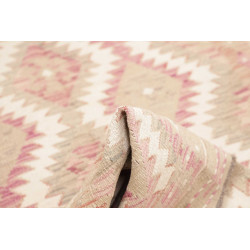 Tappeto Kilim Afghanistan 146x196 Beige Rosa Cr