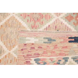 Tappeto Kilim Afghanistan 150x210 Beige Rosato