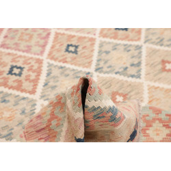 Tappeto Kilim Afghanistan 150x210 Beige Rosato