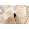 Tappeto Kilim Afghanistan 157x190 Crema Blu Pas