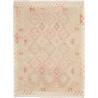 Tappeto Kilim Afghanistan 147x200 Crema Rosa Co