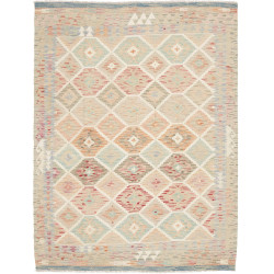 Tappeto Kilim Afghanistan 151x197 Beige Corallo