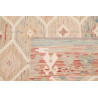 Tappeto Kilim Afghanistan 150x190 Beige Rosa Az