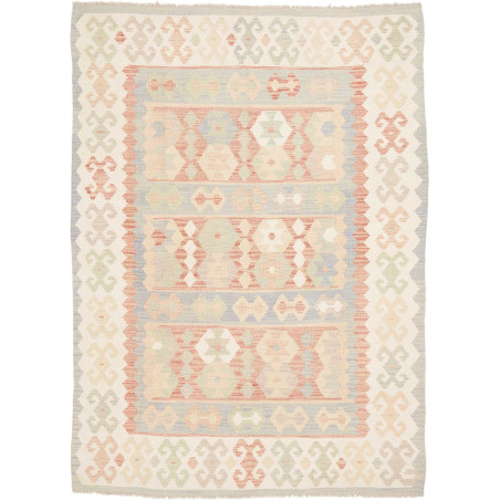 Tappeto Kilim Afghanistan 148x203 Azzurro Tenue