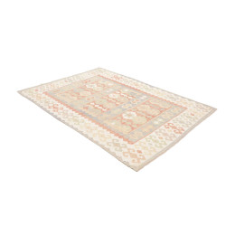 Tappeto Kilim Afghanistan 148x203 Azzurro Tenue
