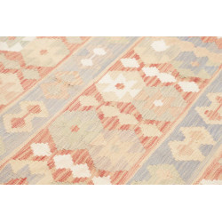 Tappeto Kilim Afghanistan 148x203 Azzurro Tenue