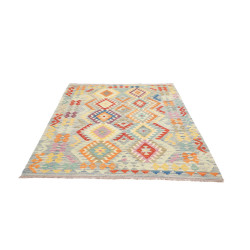 Tappeto Kilim Afghanistan 155x206 Multicolore B