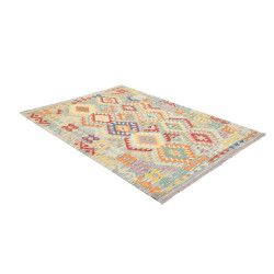Tappeto Kilim Afghanistan 155x206 Multicolore B