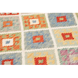 Tappeto Kilim Afghanistan 150x194 Arancione Azz