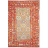 Tappeto Kilim Afghanistan 200x303 Rosso Arancio