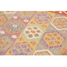 Tappeto Kilim Afghanistan 200x303 Rosso Arancio